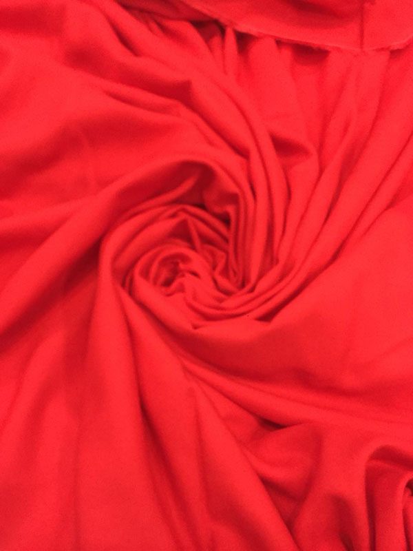 Red Yarn Dyed Rayon Fabric-110810